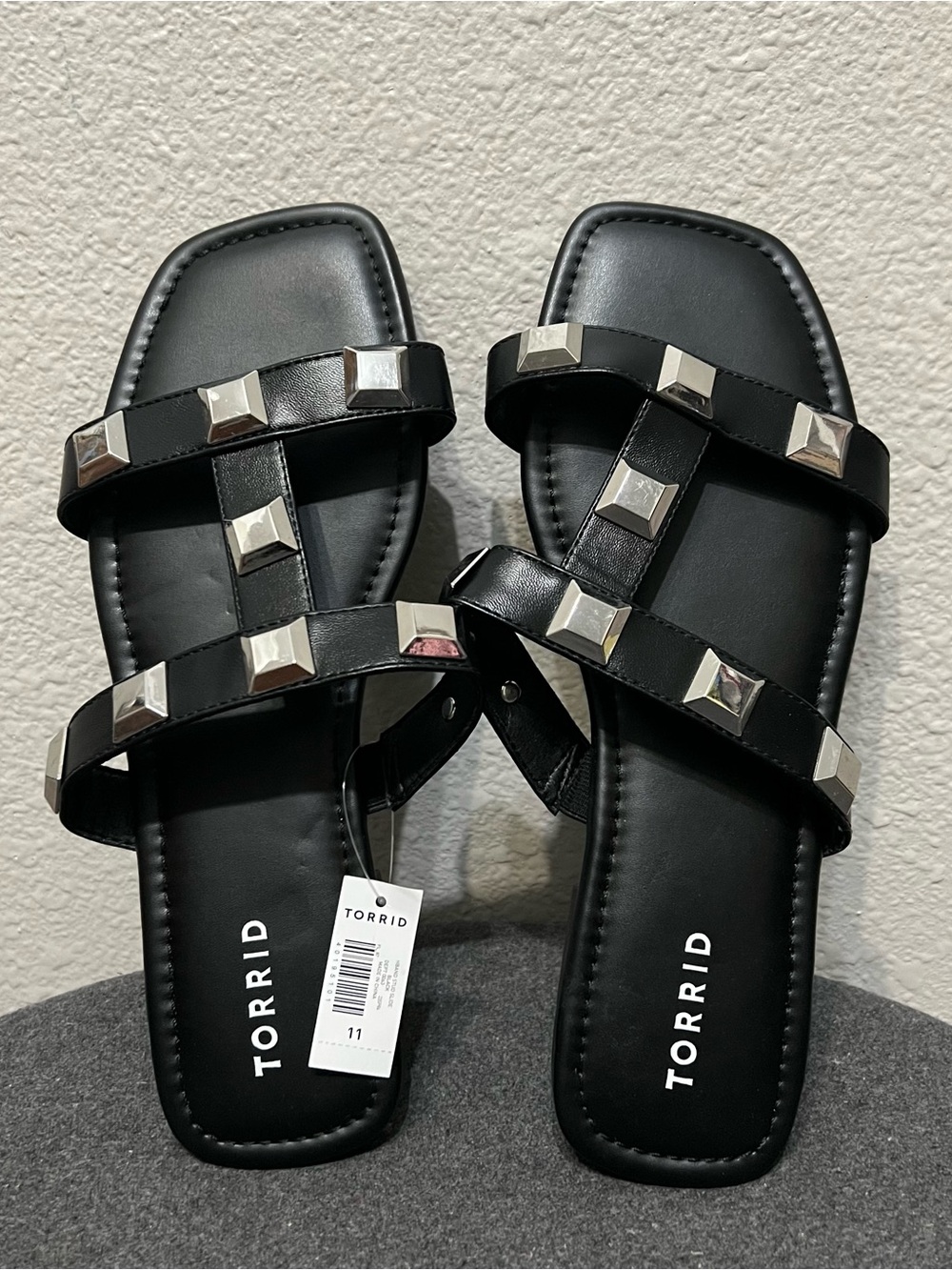 Torrid Studded Slides Size 11